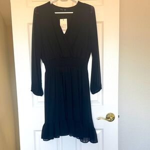 Elegant Black Women's Dress